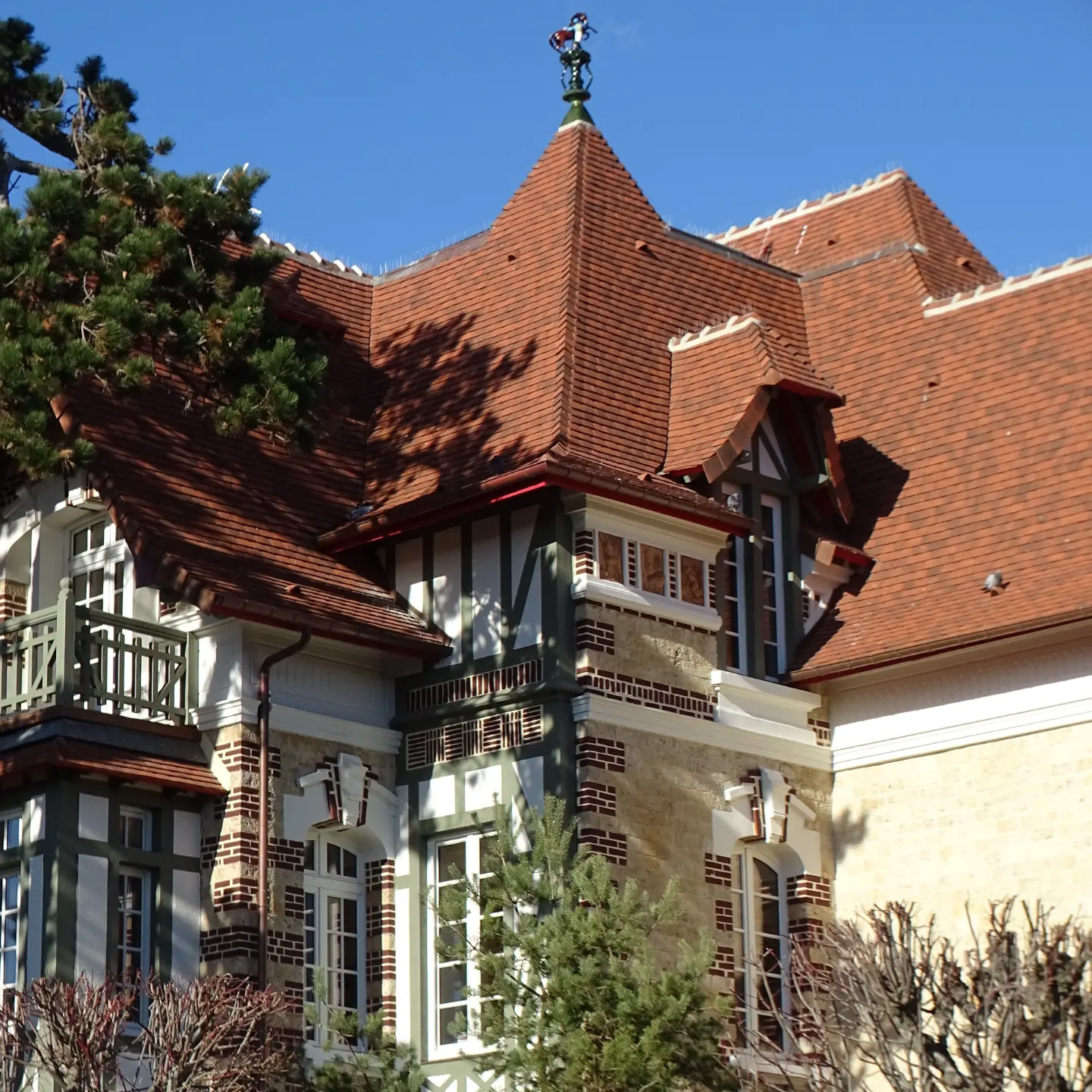 Un villa de la belle époque à Deauville